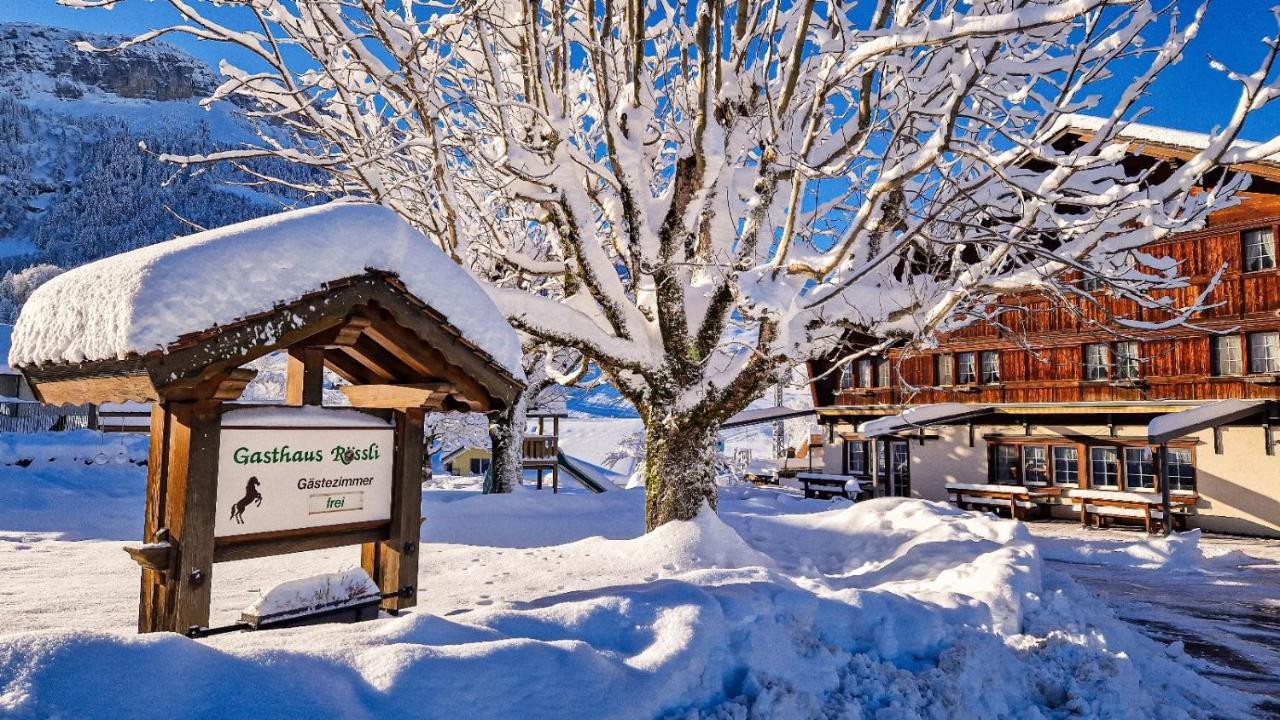 Gasthaus Roessli Brulisau Екстер'єр фото